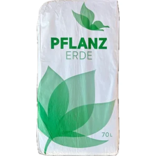 Sac de terreau debout, vue de face — terreau de plantation, sac de 70 l